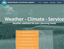 Tablet Screenshot of globalweatherlogistics.com